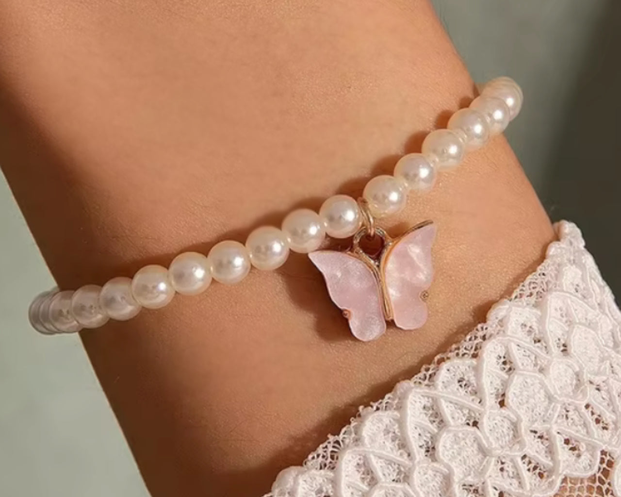 Bracelet - Butterfly Pearl